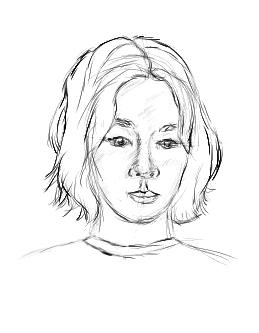 portrait of east asian